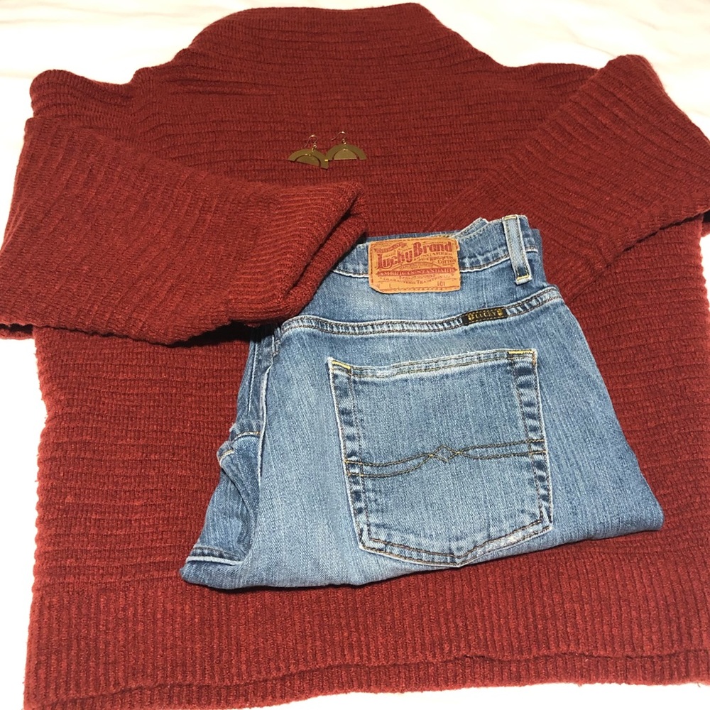 Lucky Brand Easy Rider Straight Leg Jeans